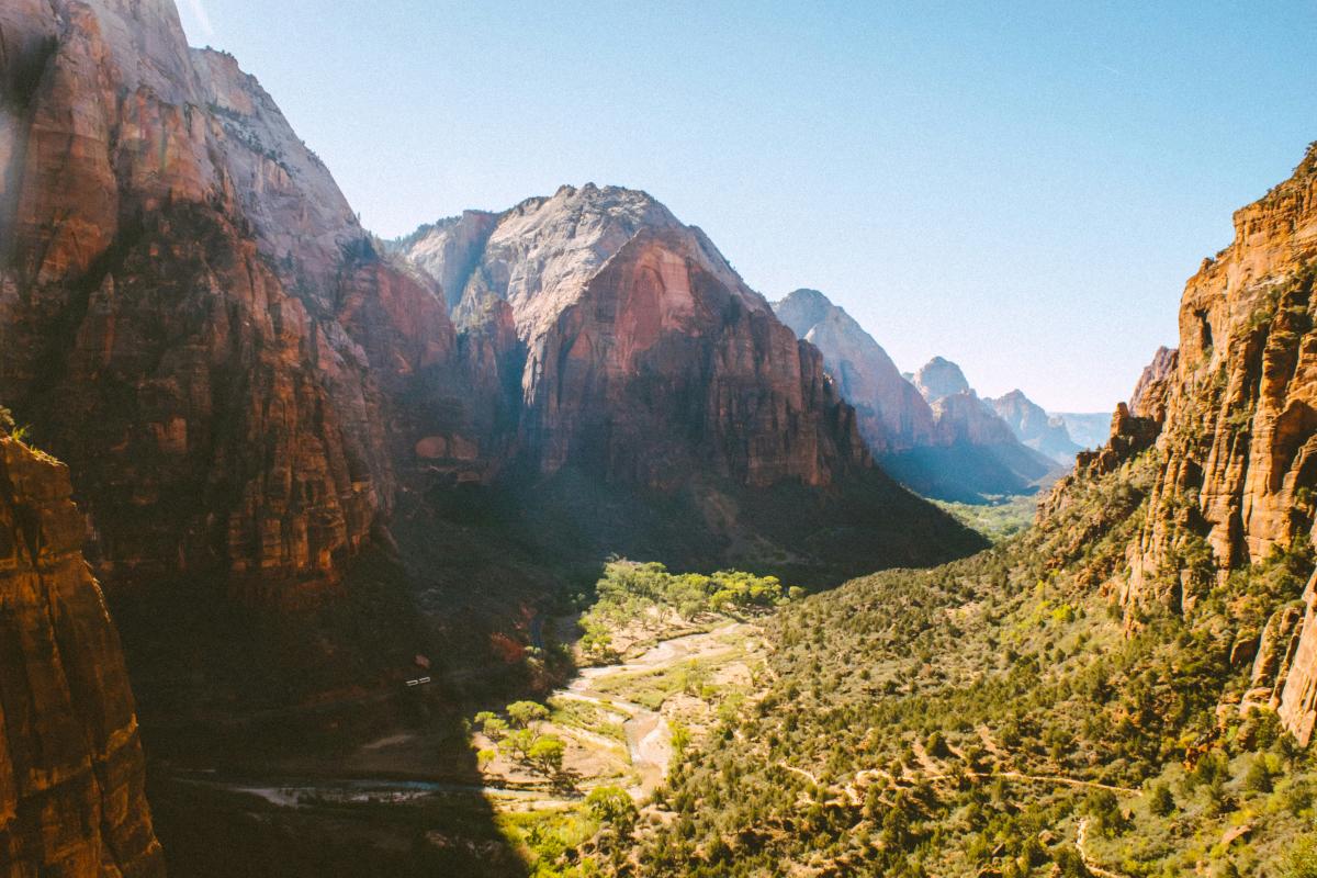Zion National Park in Fall