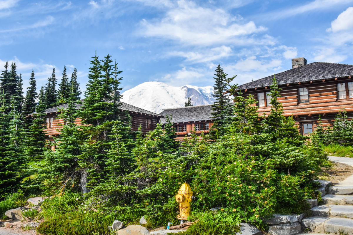 Sunrise Visitor Center at Mount Rainier