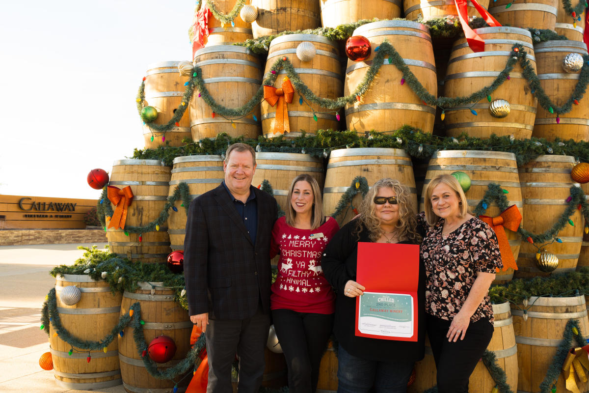 Callaway Winery Wine Country winners