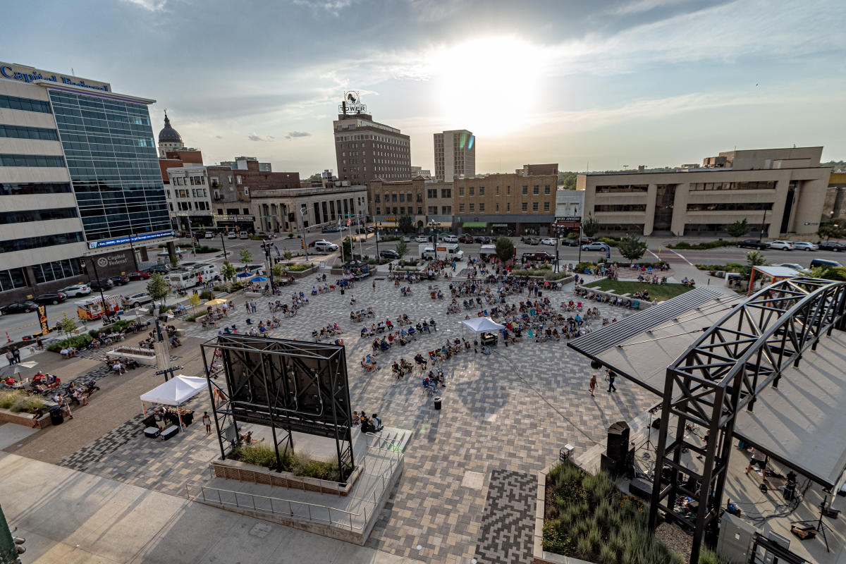 City of Topeka on X: This morning, @EvergyPlaza and @corefirst