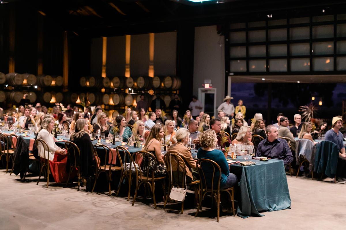 Cass Winery Event Barrel Room Space