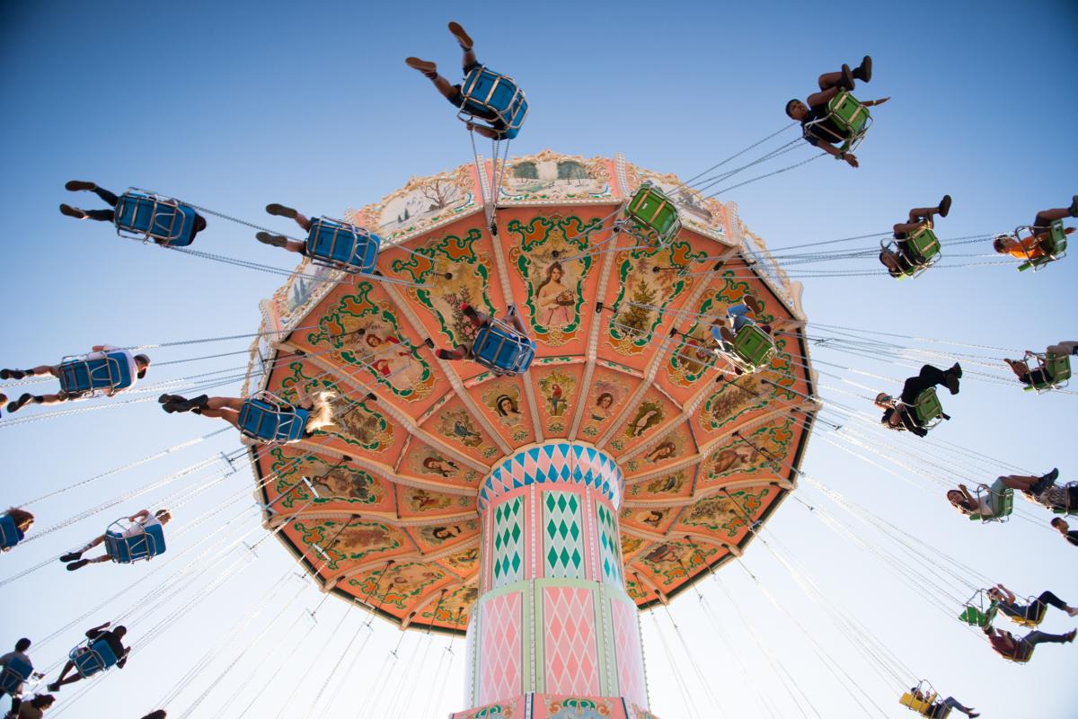 Fair Rides at the CA Mid-State Fair