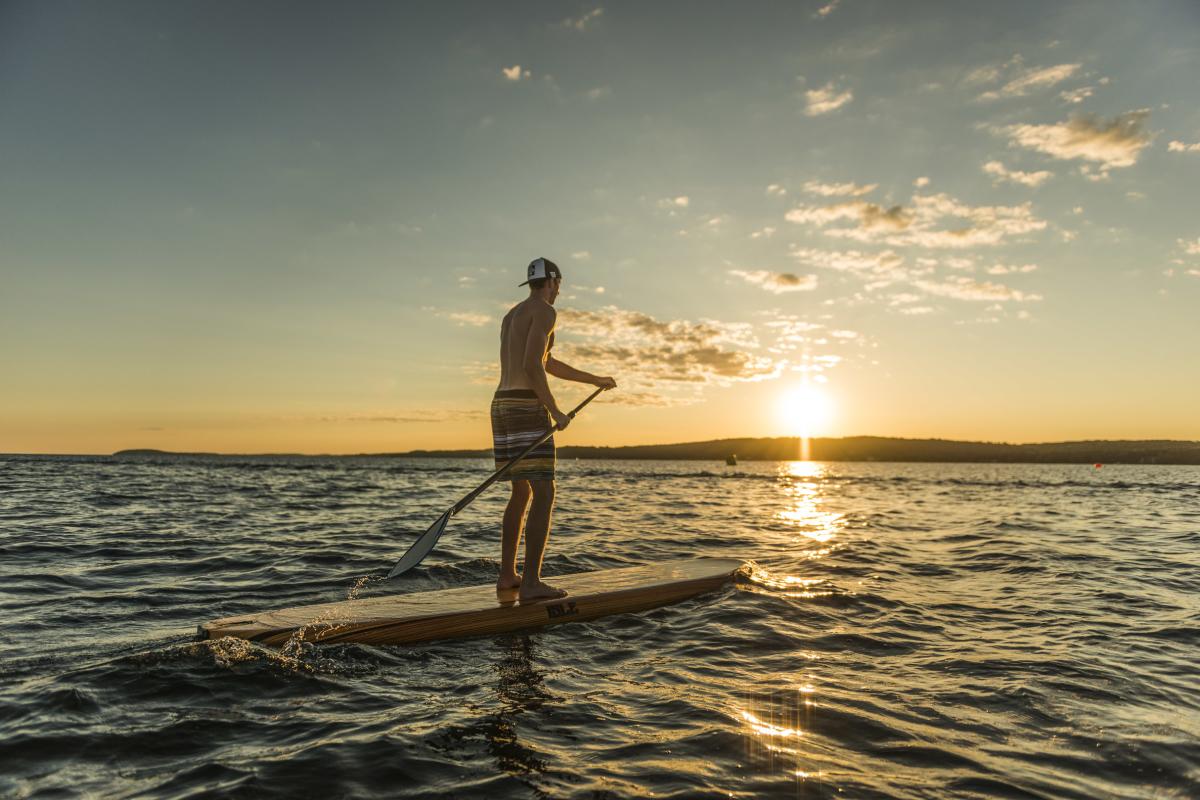 SUP on Grand Traverse Bay