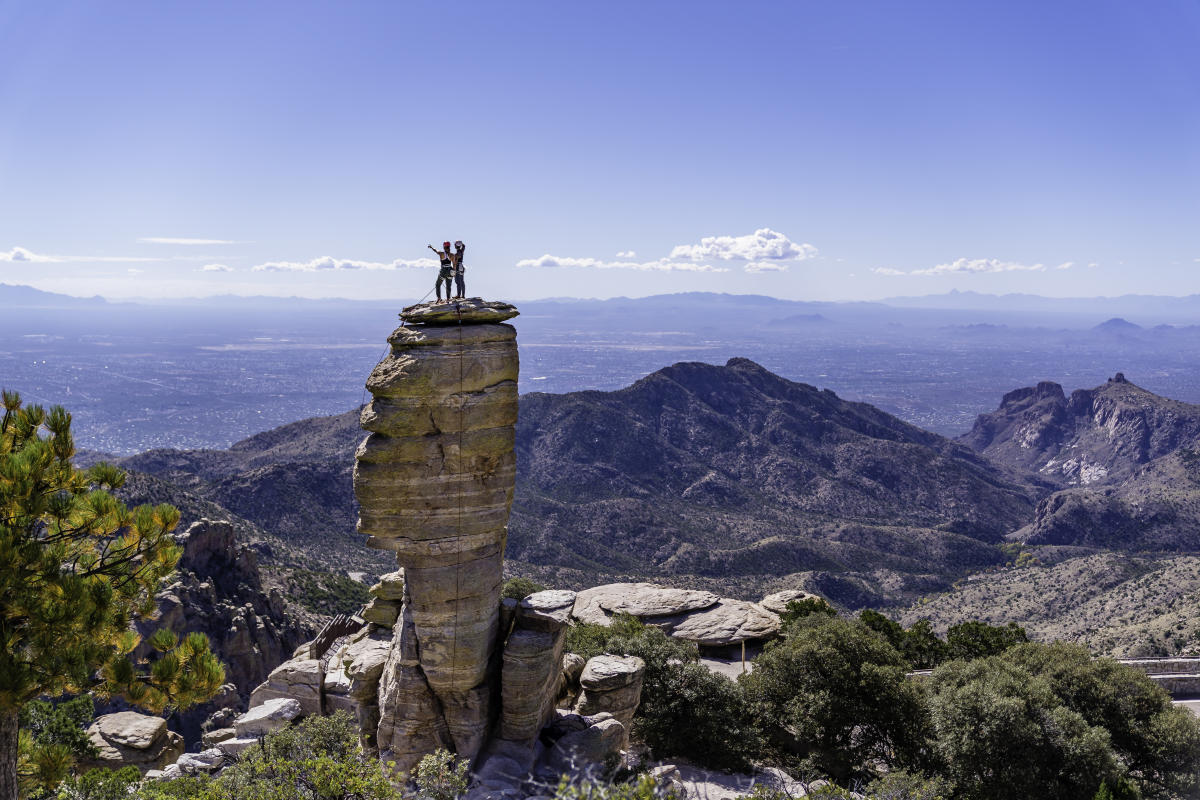 Rock Climbing near Mt. Lemmon