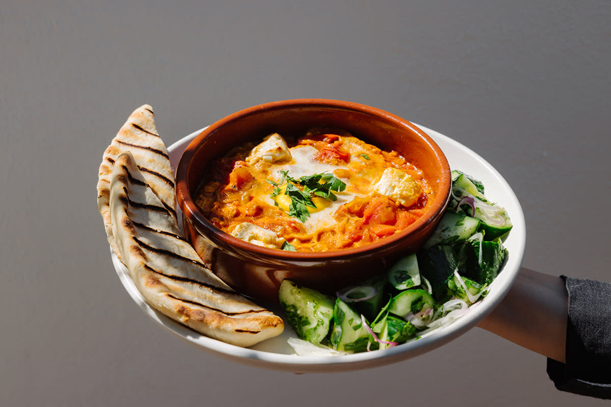 Shakshuka at Coronet Cafe