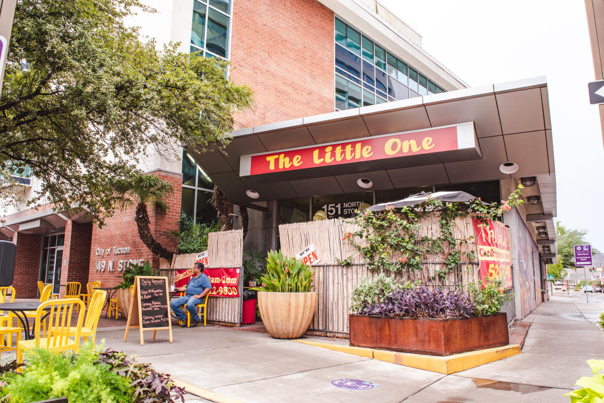 Store front of The Little One downtown