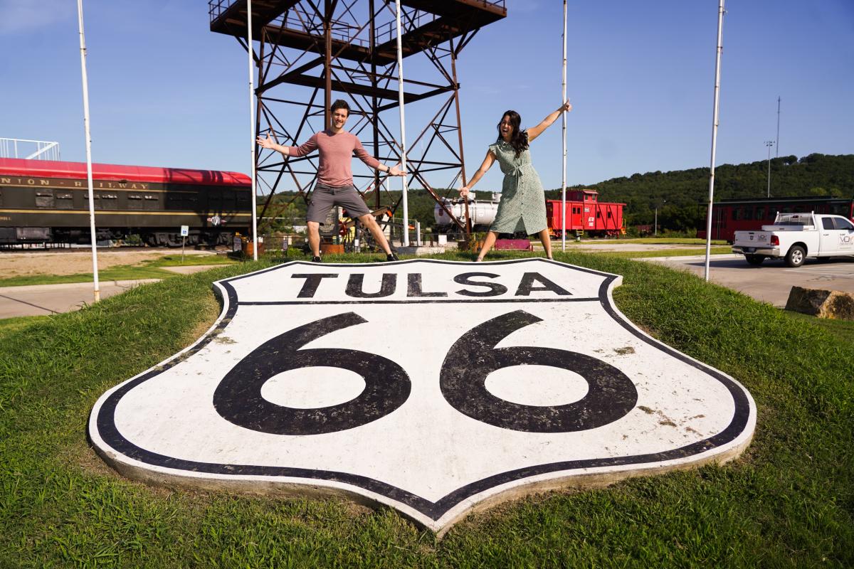 Route 66 Historical Village - Oil Derrick