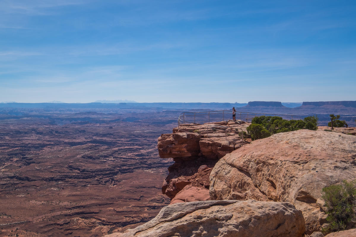 Needles Overlook in Needles District in Canyonlands National Park