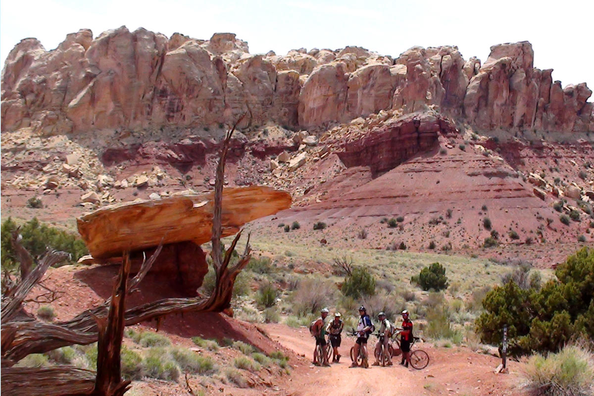 Mountain Biking in San Rafael Swell in Utah