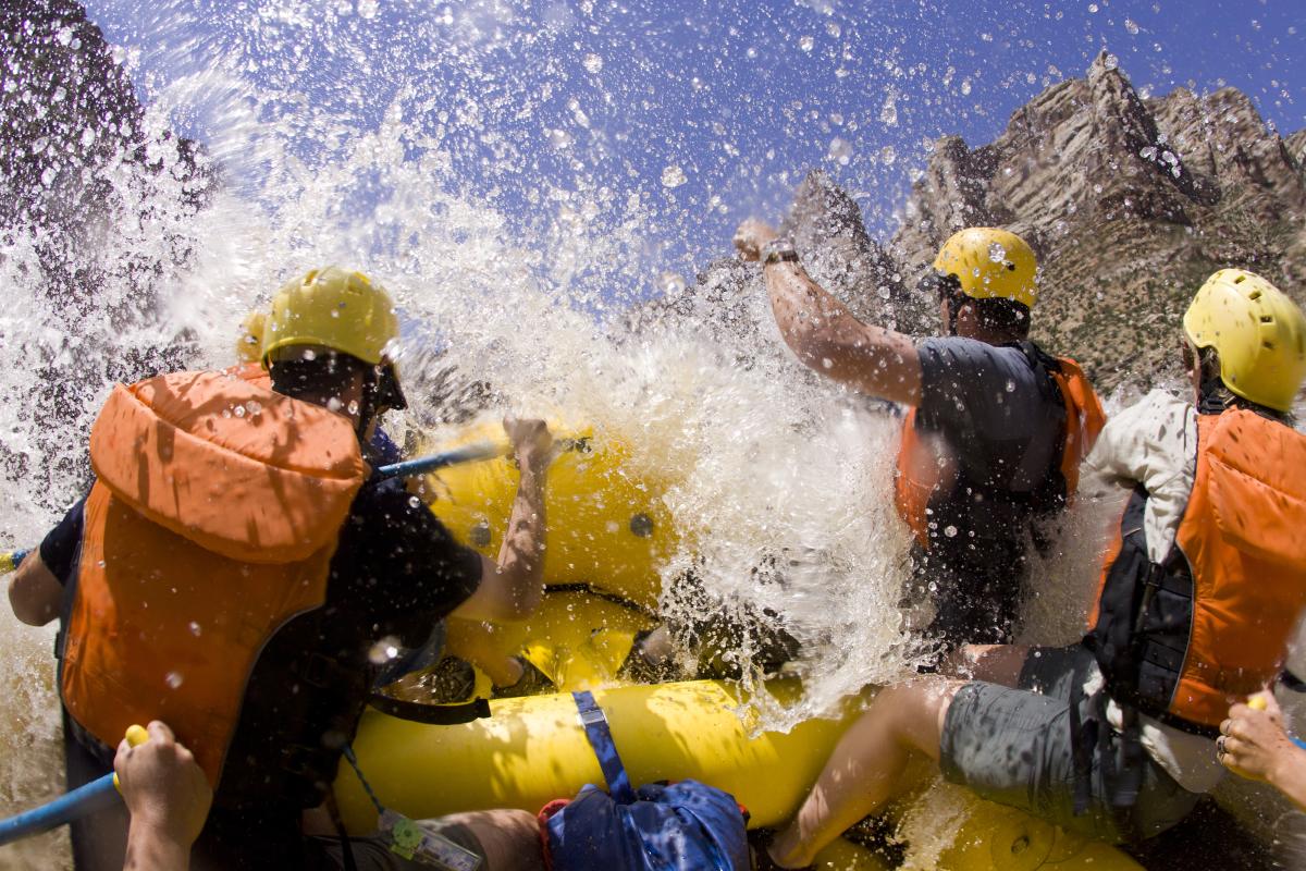 Whitewater Rafting on the Green River near Dinosaur National Monument