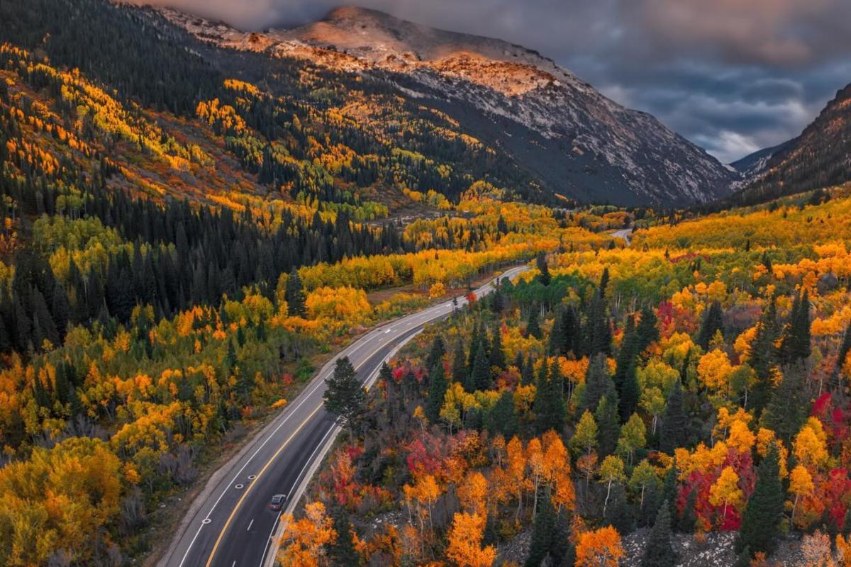 Alpine Loop fall
