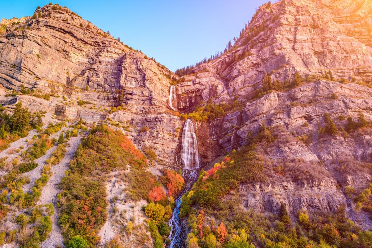fall bridal veil falls