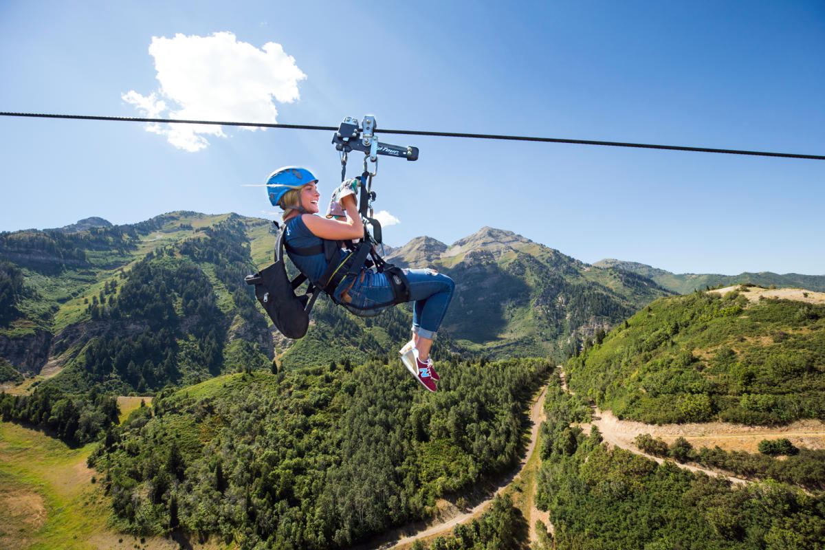 Summer Zipline Sundance
