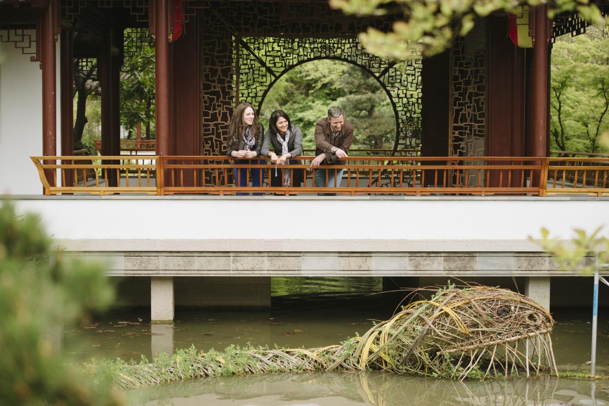 Full Size: Group at Dr. Sun Yat-Sen Classical Chinese Garden