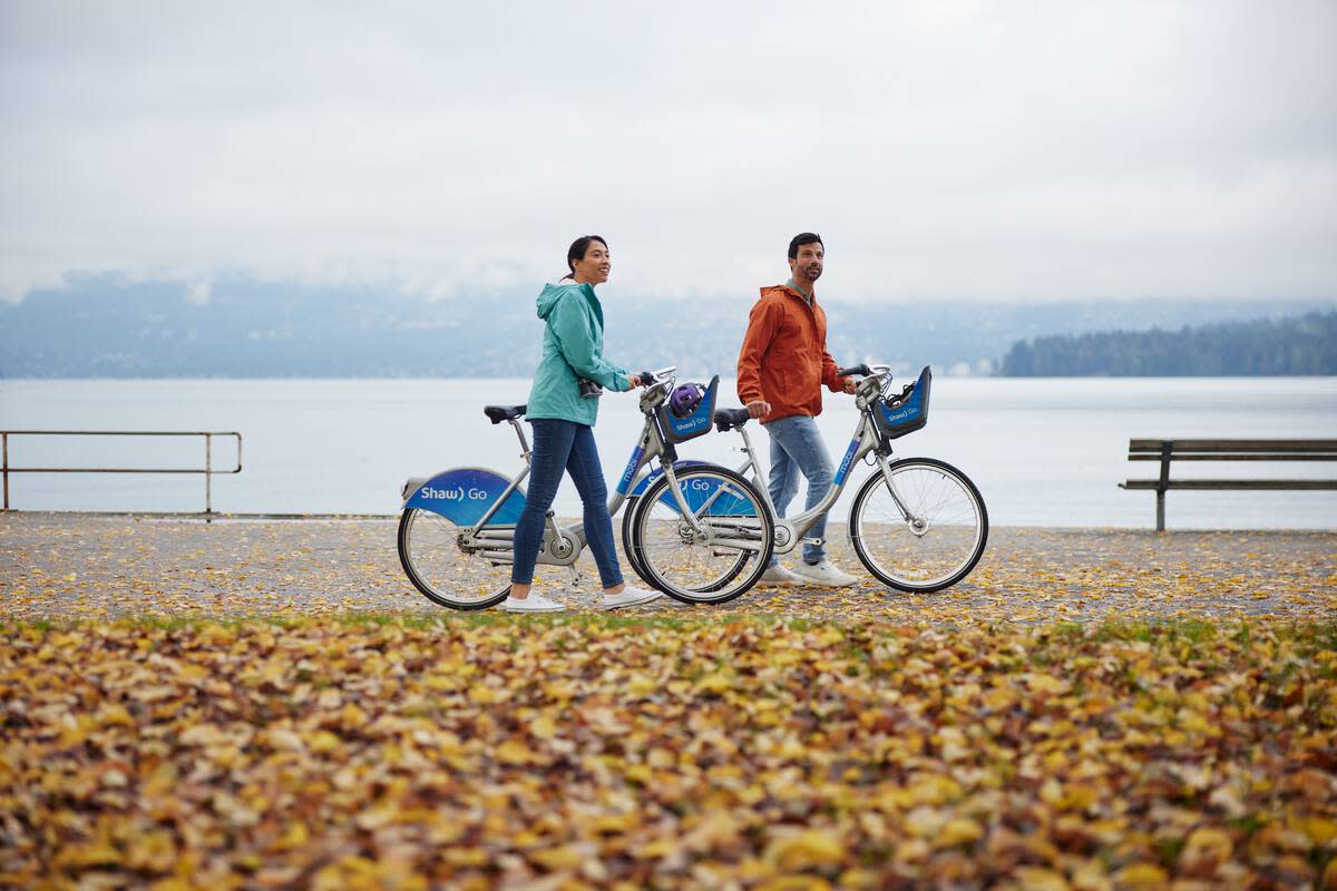 Walking in Vancouver Fall