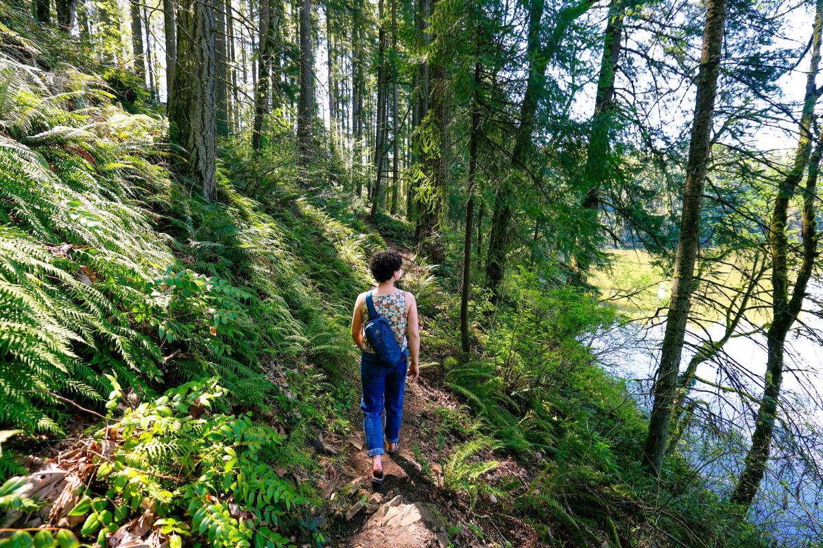 Lacamas Lake Creek Trail