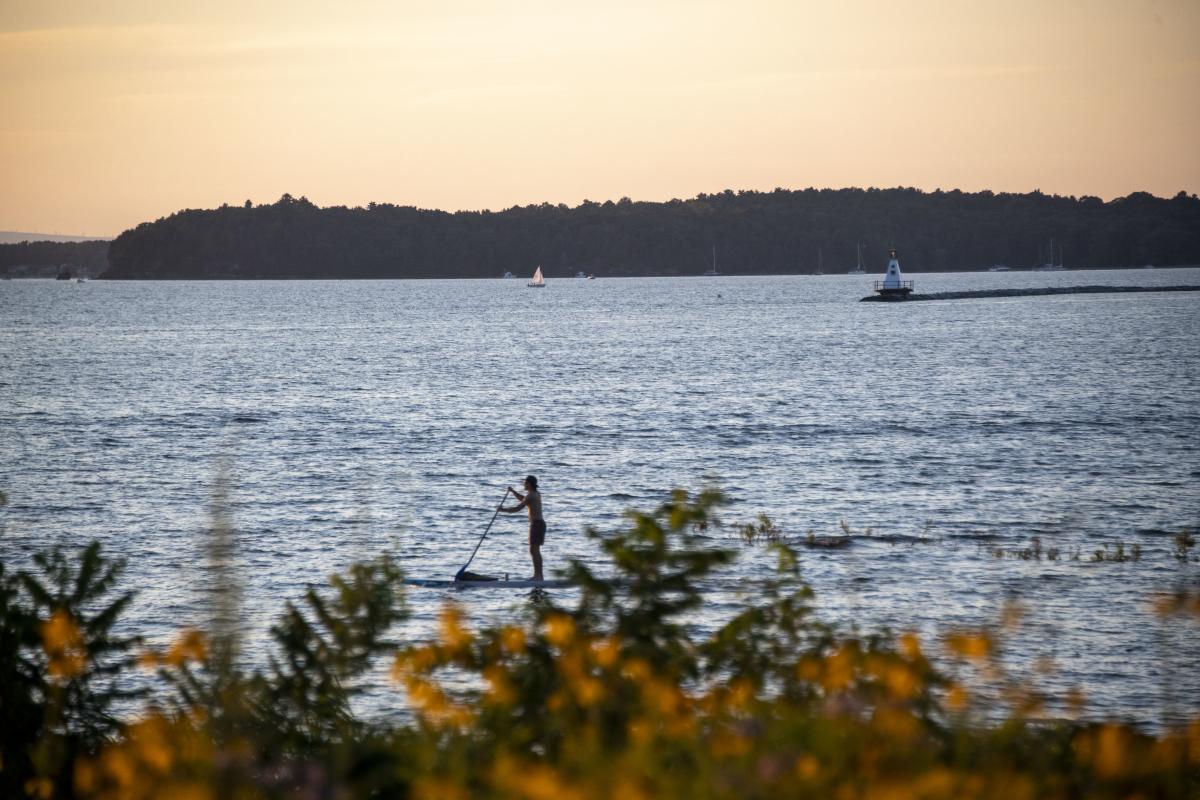 Summer Evening on Lake Champlain