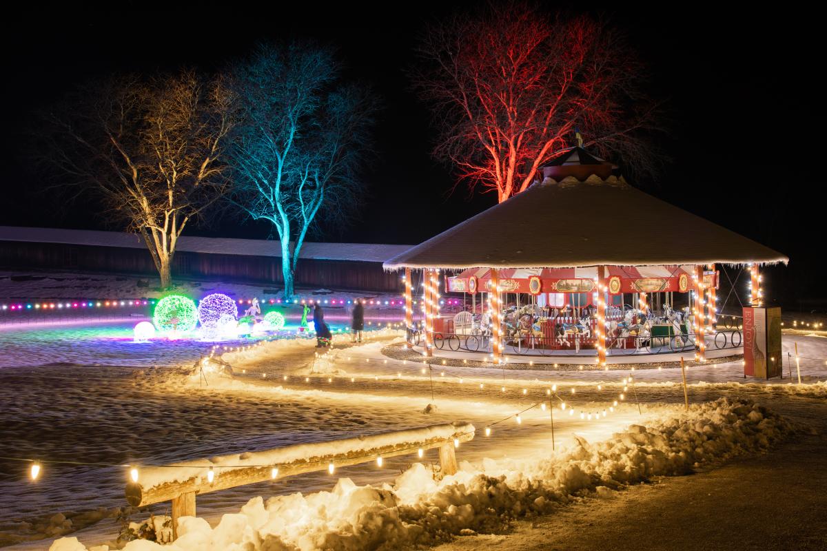 Shelburne Museum Winter Lights