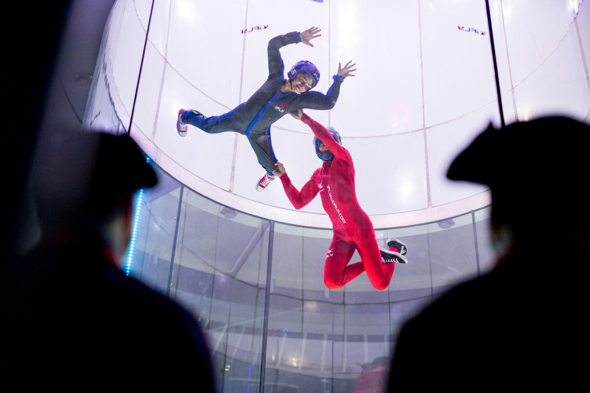 May 2019 Filming for the summer tv campaign at iFly in King of Prussia, PA