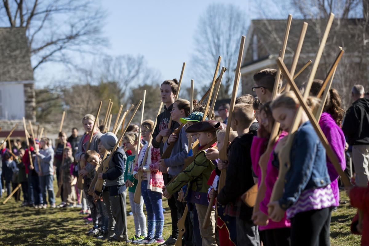 Kids Join the Continental Army at Valley Forge Park
