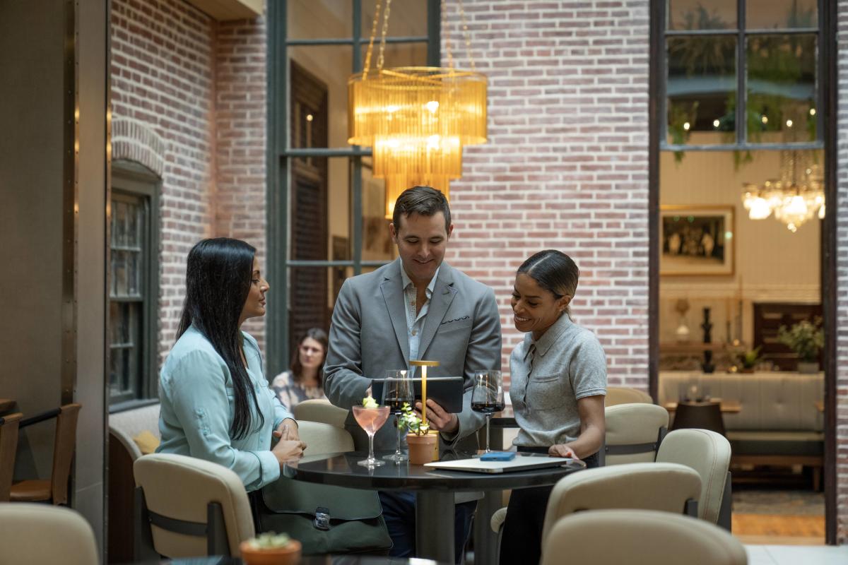 Meetings group at Hotel West & Main