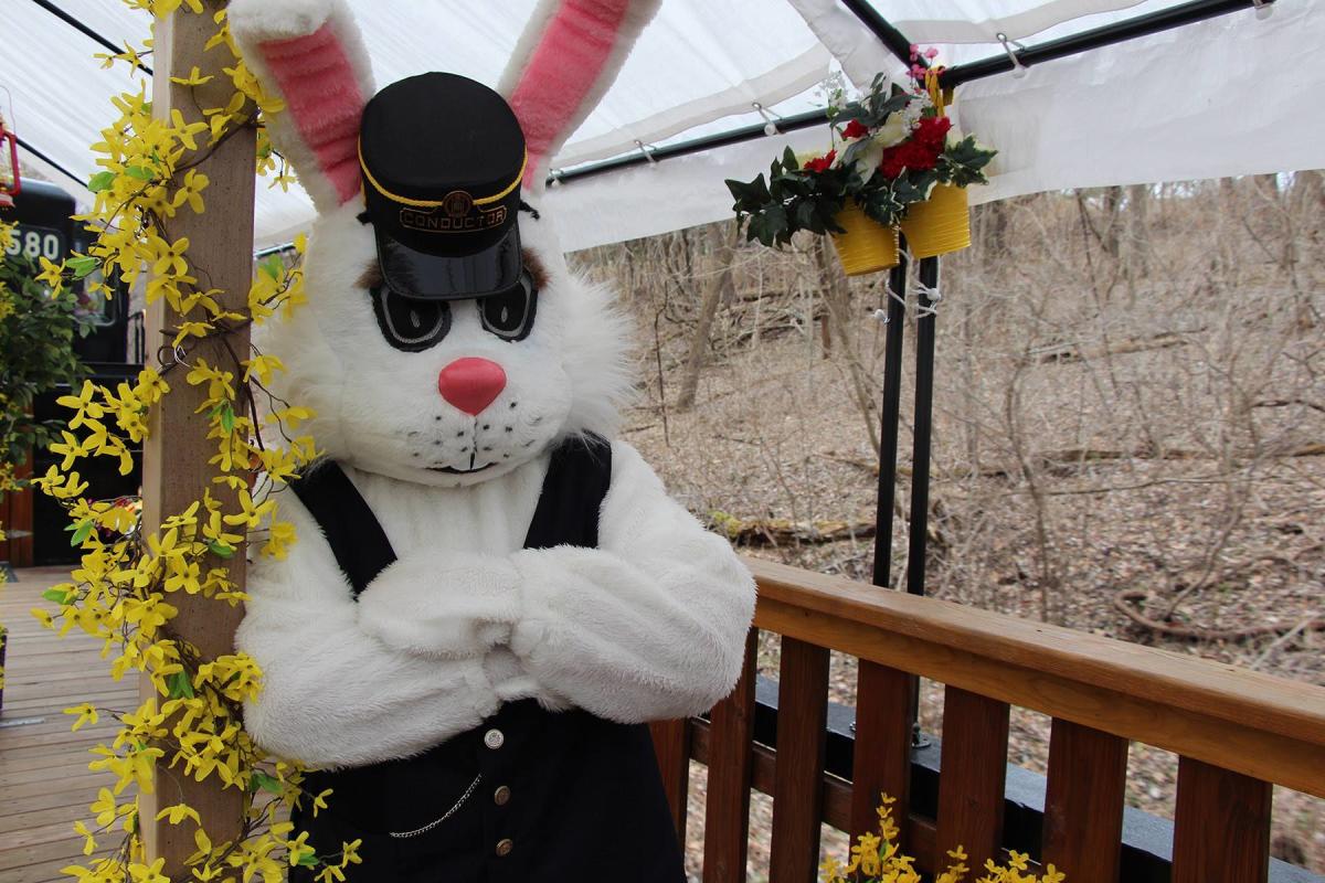 Colebrookdale Railroad Easter Bunny