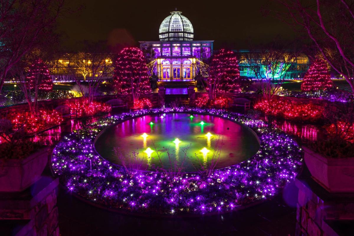 Lewis Ginter's Dominion GardenFest of Lights