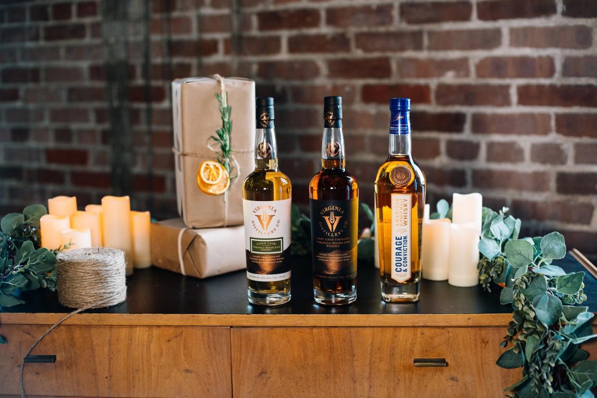 Virginia Distillery Company Whiskys for the Holidays