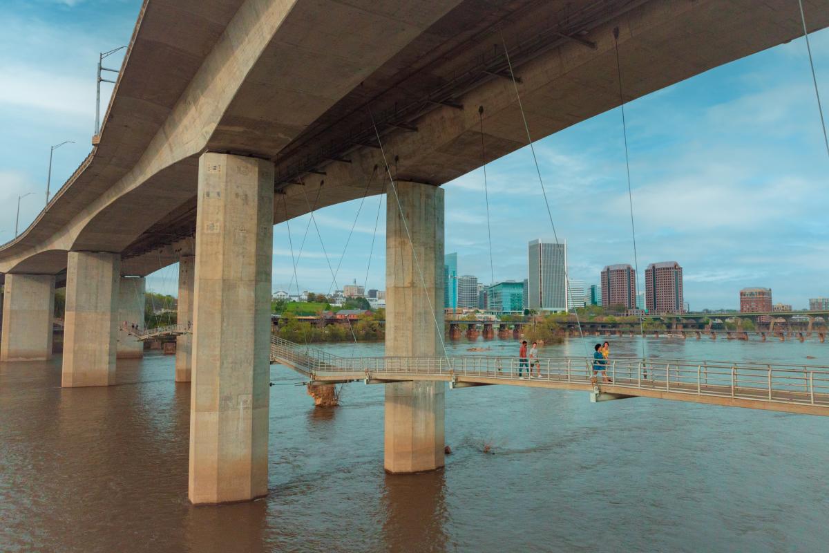 Belle Isle Pedestrian Bridge