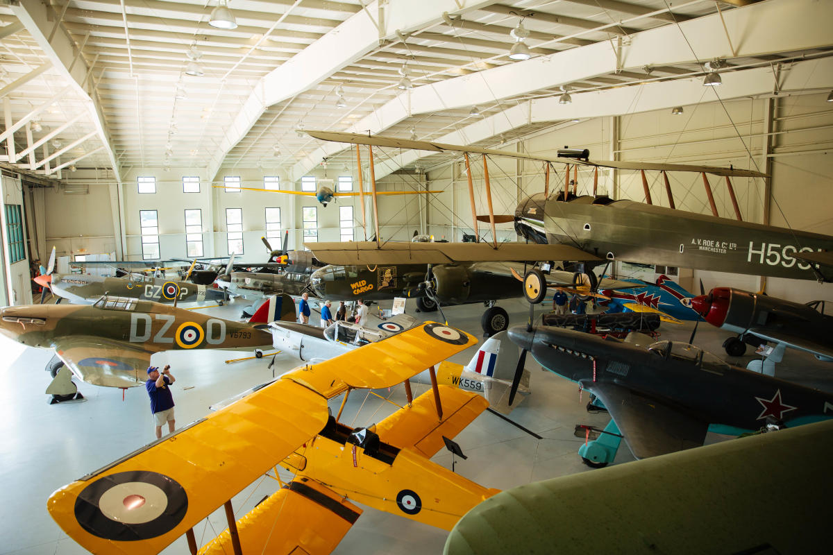 Military Aviation Museum's 2018 Biplanes & Brews event.