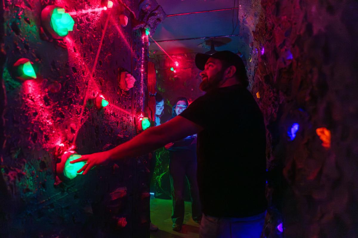 Hi-Orbit Games Cave Room Twentynine Palms California