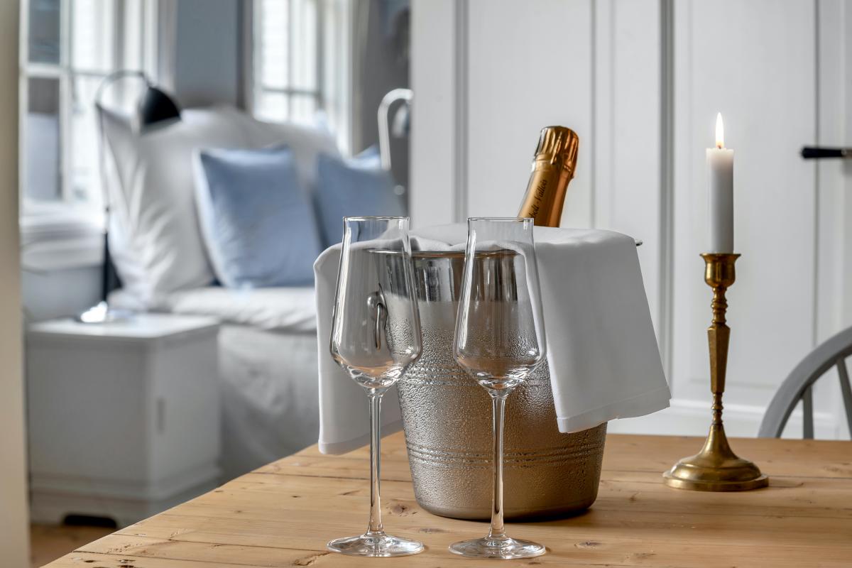 Seng og champagne