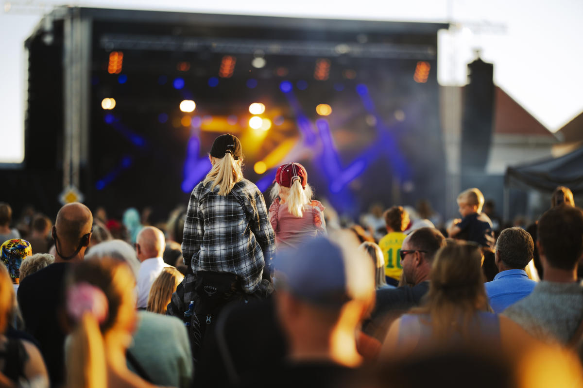 Konsert på Skalldyrfestivalen