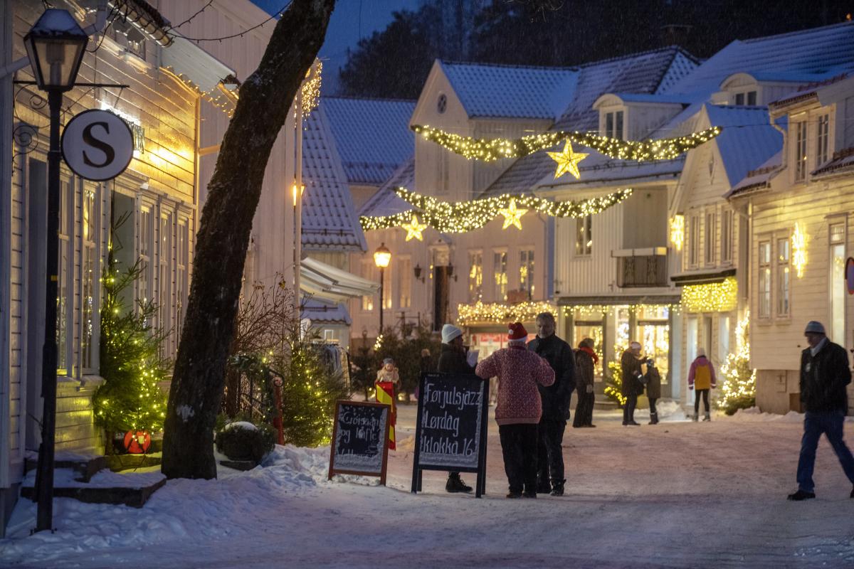 Julegate i Lillesand