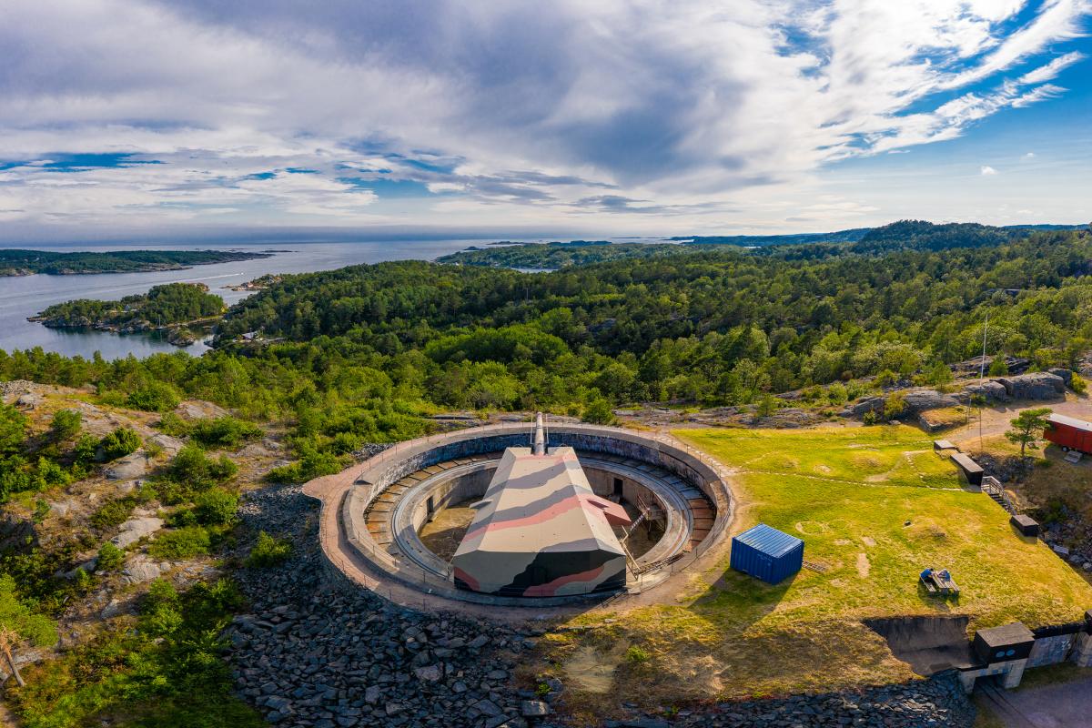 Kristiansand WW2 cannon museum Kanonmuseet