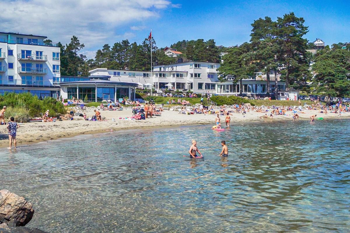 Strand Hotel Fevik i Grimstad