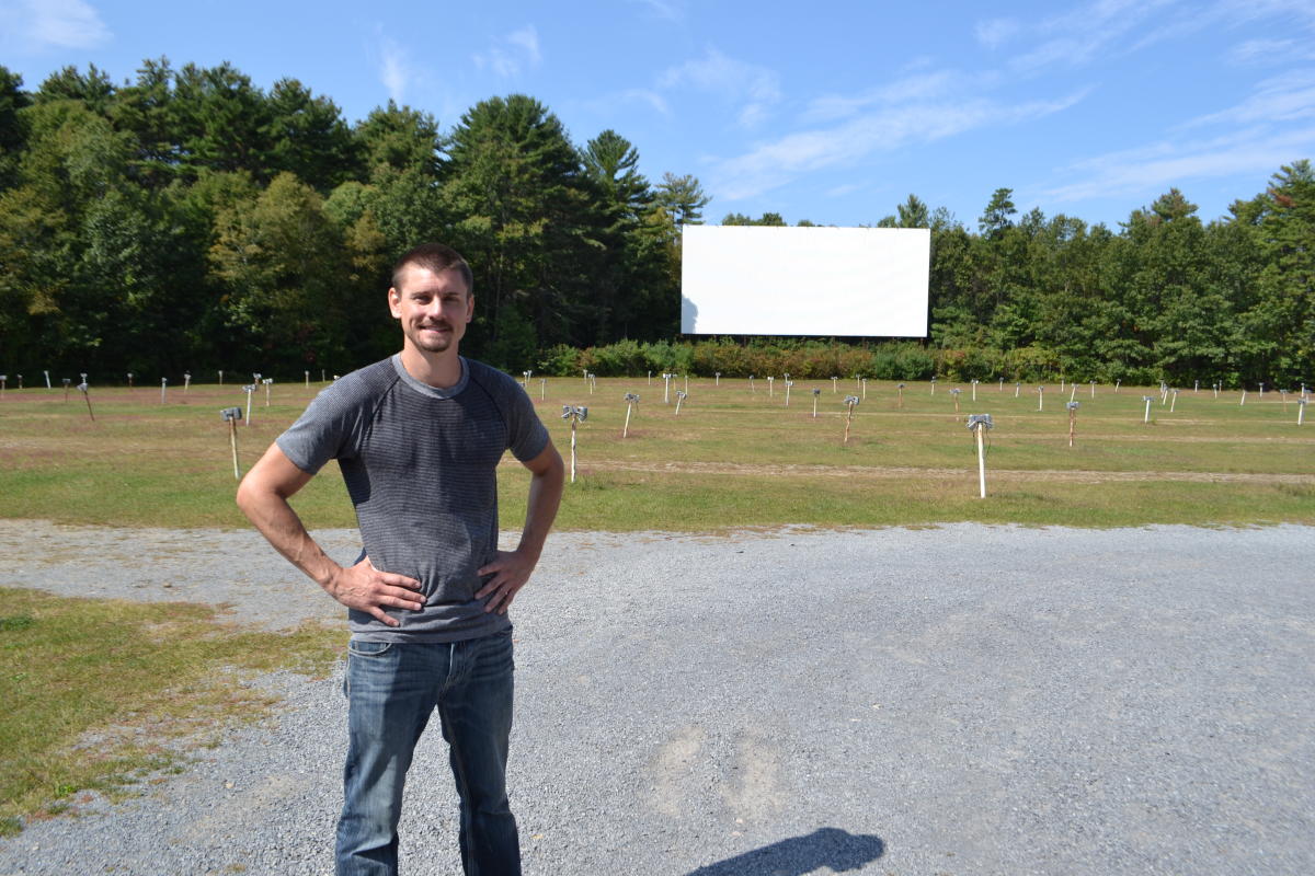 Brett at the Glen Drive-In Theater