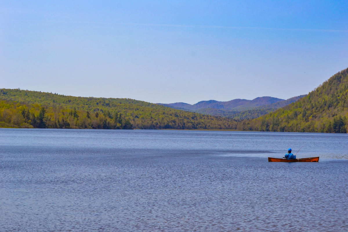 Fishing on Thirteenth Lake
