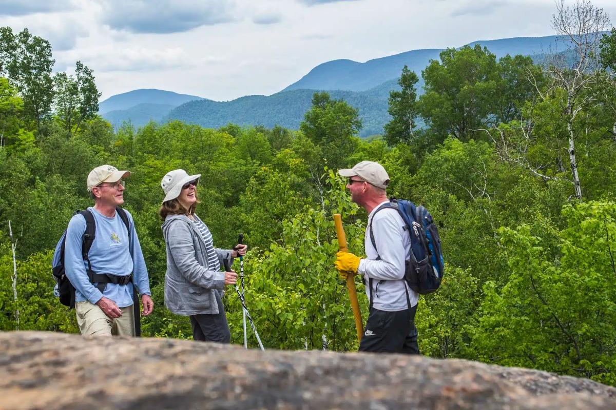 Hiking Near Lake George