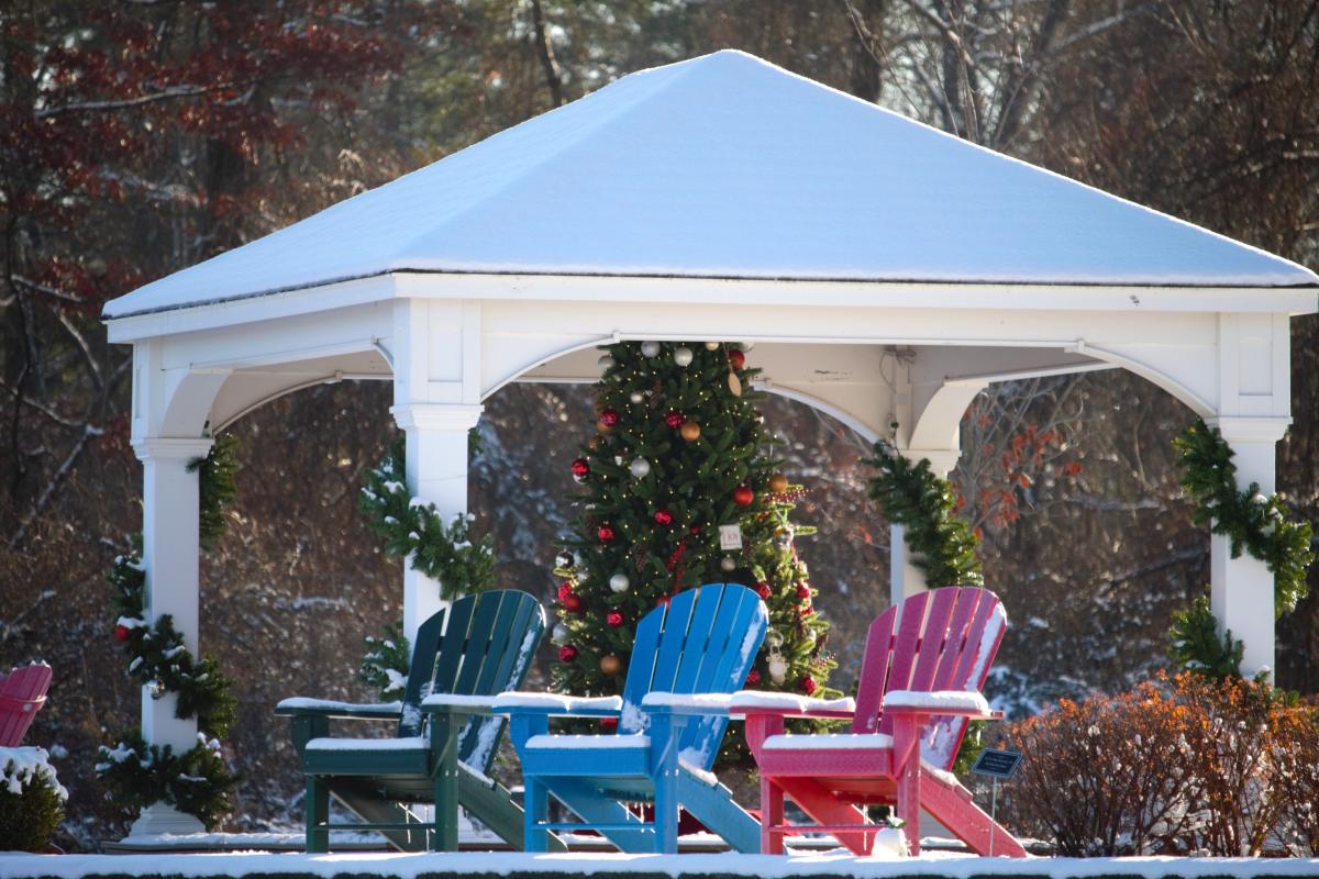 Hovey Pond Holiday Lights