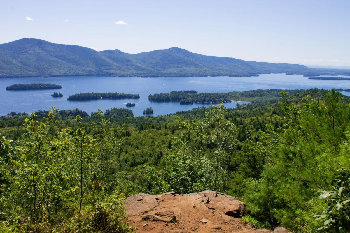 View of Lake George from The Pinnacle summit