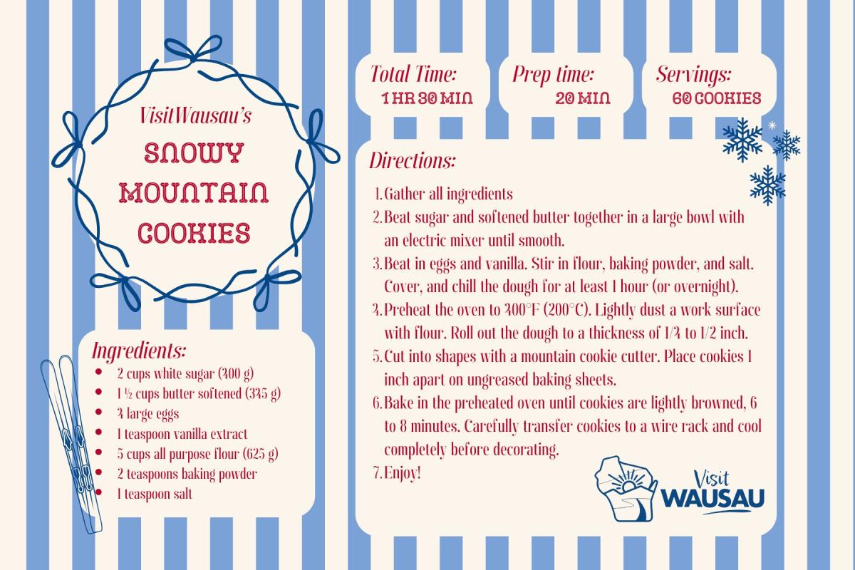 Snowy Mountain Cookie Recipe