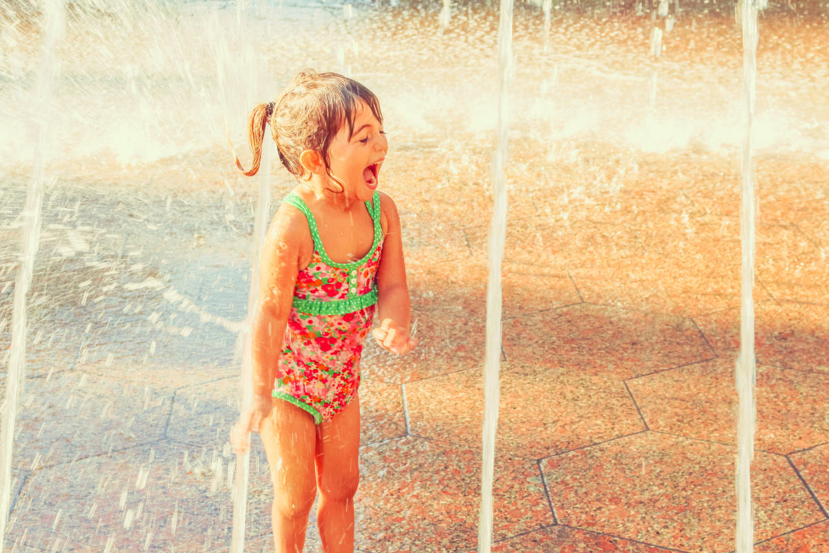 Splash Pad child