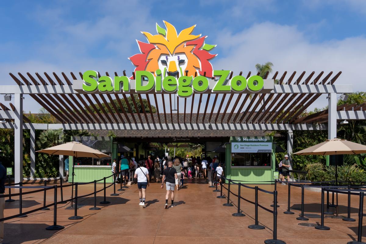 San Diego Zoo Entrance