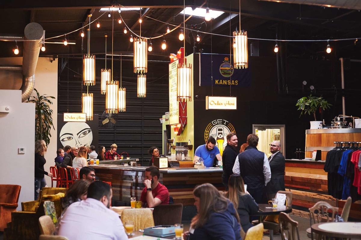 Inside Central Standard Brewing