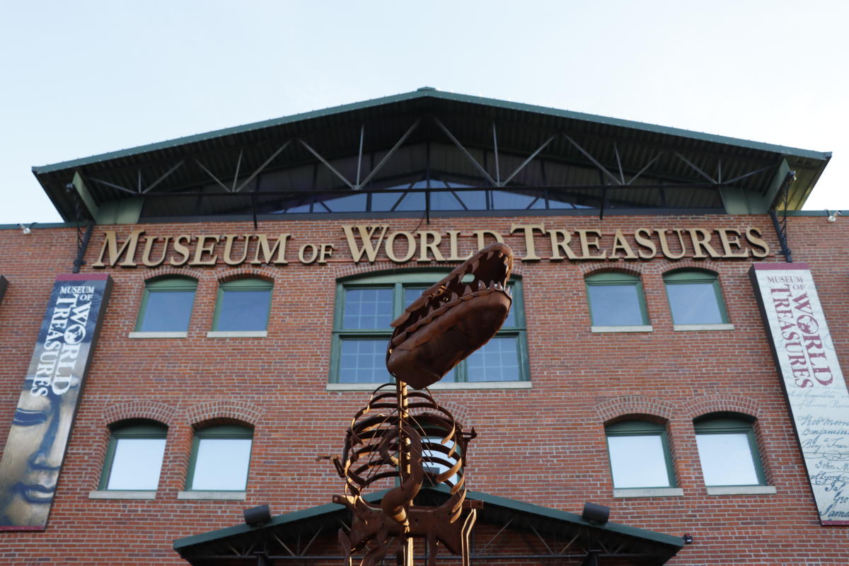 The exterior of Museum of World Treasures