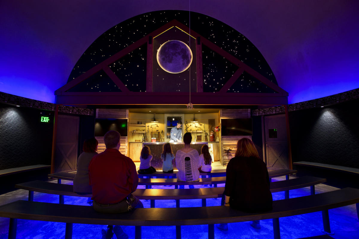 Visitors at the Cosmosphere take in a science lesson at the museum