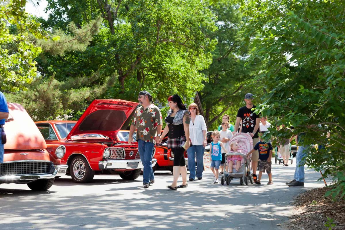 Sedgwick County Zoo Father's Day Car Show