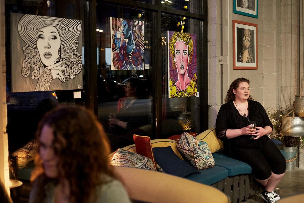 First Friday Art Walk in Wichita