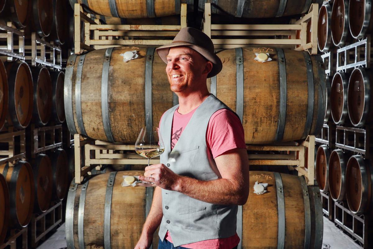 Winemaker Shane Moore of Gran Moraine and Zena Crown